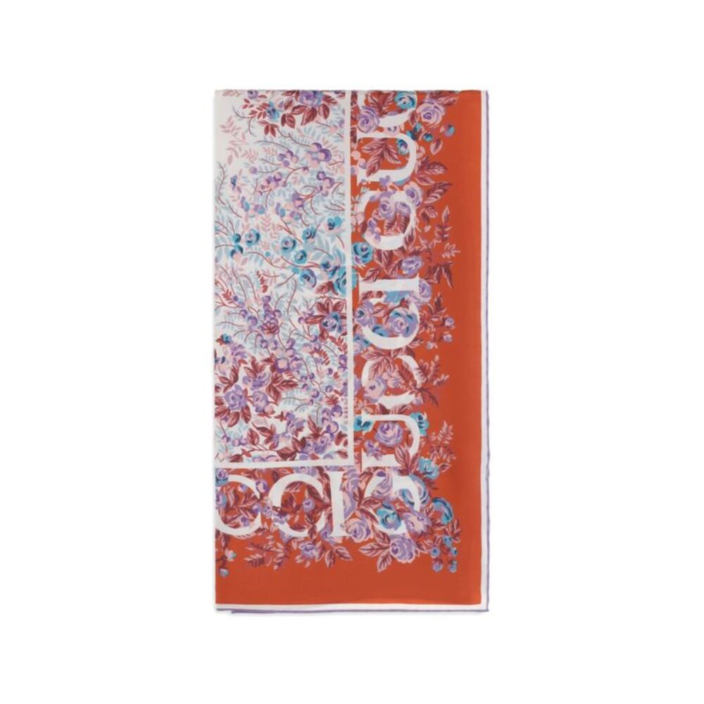 Gucci Women Printed Silk Foulard
